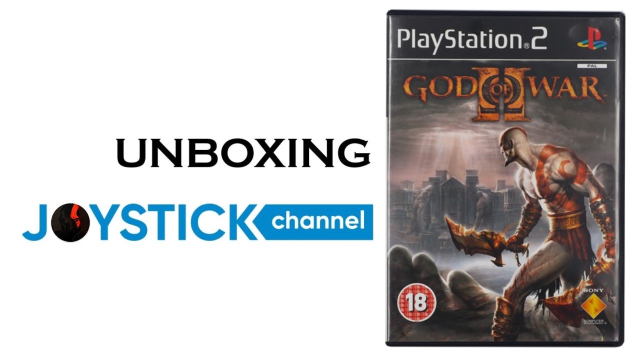 God of War 2 for PlayStation 2 PAL Unboxing